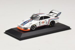 Porsche 935/76 Martini Racing #1 R. Stommelen / M. Schurti ADAC 1000km Nurburgring 1976 Minichamps 1:43 400766301 Metal — zdjęcie 2 z 4