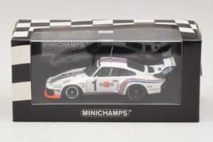 Porsche 935/76 Martini Racing #1 R. Stommelen / M. Schurti ADAC 1000km Nurburgring 1976 Minichamps 1:43 400766301 Metal — zdjęcie 4 z 4
