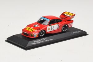 Porsche 935/77 #66 R. Stommelen DRM Nurburgring 1977 Minichamps 1:43 400776366 Metal — zdjęcie 2 z 4
