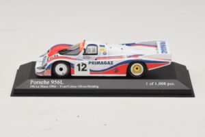 Porsche 956L #12 C. Yver / Cohen 24 Hours of Le Mans 1986 Minichamps 1:43 430866512 Metal