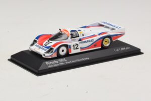 Porsche 956L #12 C. Yver / Cohen 24 Hours of Le Mans 1986 Minichamps 1:43 430866512 Metal — zdjęcie 2 z 4