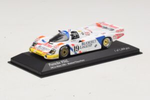 Porsche 956L #19 T. Boutsen / D. Theys 24 Hours of Le Mans 1986 Minichamps 1:43 430866519 Metal — zdjęcie 2 z 4