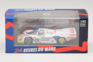 Porsche 956L #19 T. Boutsen / D. Theys 24 Hours of Le Mans 1986 Minichamps 1:43 430866519 Metal — zdjęcie 4 z 4
