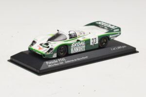 Porsche 956L #33 D. Hobbs / P. Streiff 24 Hours of Le Mans 1984 Minichamps 1:43 430846533 Metal — zdjęcie 2 z 4