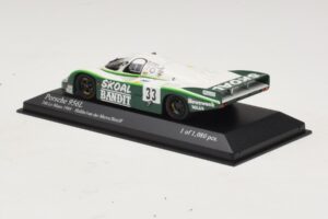 Porsche 956L #33 D. Hobbs / P. Streiff 24 Hours of Le Mans 1984 Minichamps 1:43 430846533 Metal — zdjęcie 3 z 4