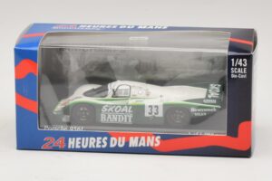 Porsche 956L #33 D. Hobbs / P. Streiff 24 Hours of Le Mans 1984 Minichamps 1:43 430846533 Metal — zdjęcie 4 z 4