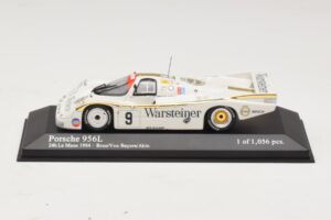 Porsche 956L Warsteiner #9 W. Brun / Bayern 24 Hours of Le Mans 1984 Minichamps 1:43 430846509 Metal