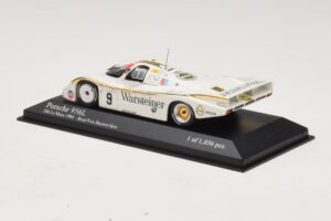 Porsche 956L Warsteiner #9 W. Brun / Bayern 24 Hours of Le Mans 1984 Minichamps 1:43 430846509 Metal — zdjęcie 3 z 4