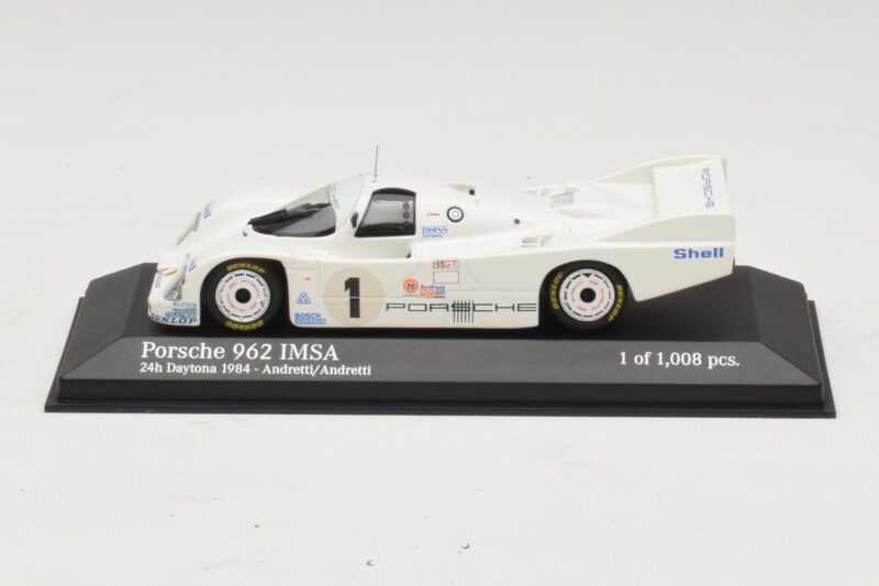 Porsche 962 IMSA #1 Andretti 24 Hours of Daytona 1984 Minichamps 1:43 400846501 Metal