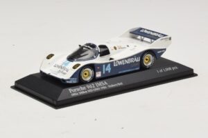 Porsche 962 IMSA #14 A. Holbert / D. Bell Mid-Ohio 500km 1986 Minichamps 1:43 400866514 Metal — zdjęcie 2 z 4