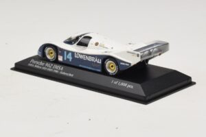 Porsche 962 IMSA #14 A. Holbert / D. Bell Mid-Ohio 500km 1986 Minichamps 1:43 400866514 Metal — zdjęcie 3 z 4