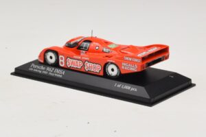 Porsche 962 IMSA #8 A.J. Foyt / B. Wollek 12 Hours of Sebring 1985 Minichamps 1:43 400856508 Metal — zdjęcie 3 z 4
