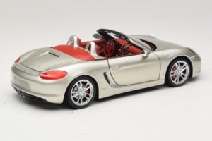 Porsche Boxster S 987 Szary Metalik Minichamps 1:18 110062030 Metal — zdjęcie 3 z 8