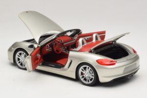 Porsche Boxster S 987 Szary Metalik Minichamps 1:18 110062030 Metal — zdjęcie 5 z 8