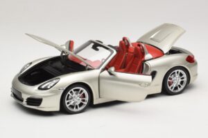 Porsche Boxster S 987 Szary Metalik Minichamps 1:18 110062030 Metal — zdjęcie 2 z 8