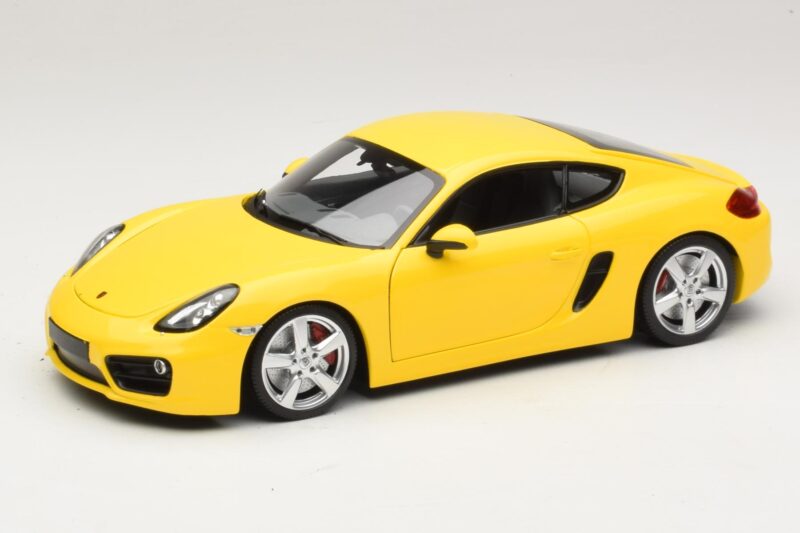 Porsche Cayman 981 Żółty Minichamps 1:18 110062220 Metal