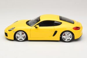Porsche Cayman 981 Żółty Minichamps 1:18 110062220 Metal — zdjęcie 4 z 8