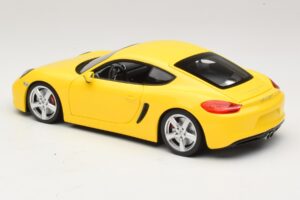 Porsche Cayman 981 Żółty Minichamps 1:18 110062220 Metal — zdjęcie 7 z 8