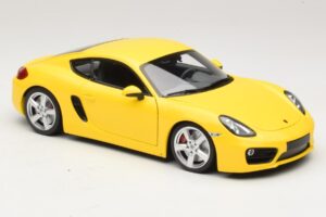 Porsche Cayman 981 Żółty Minichamps 1:18 110062220 Metal — zdjęcie 6 z 8