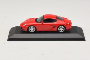 Porsche Cayman 987 S Czerwony Minichamps 1:43 400065620 Metal