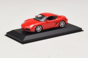 Porsche Cayman 987 S Czerwony Minichamps 1:43 400065620 Metal — zdjęcie 2 z 4
