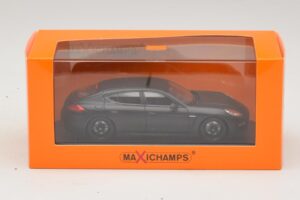 Porsche Panamera 970 Turbo Czarny Matowy Maxichamps 1:43 940062370 Metal — zdjęcie 4 z 4