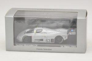 Sauber Mercedes C9 #63 J. Mass / M. Reuter / S. Dickens Winners 24 Hours of Le Mans 1989 Minichamps 1:43 B66041033 Metal — zdjęcie 5 z 5