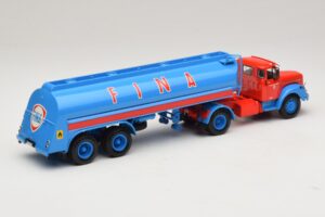 Scania L110S Tanksattelzug FINA Minichamps 1:43 499126970 Metal — zdjęcie 2 z 6