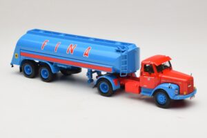 Scania L110S Tanksattelzug FINA Minichamps 1:43 499126970 Metal — zdjęcie 4 z 6