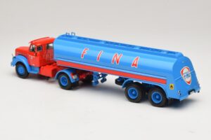Scania L110S Tanksattelzug FINA Minichamps 1:43 499126970 Metal — zdjęcie 5 z 6