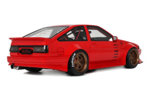 Toyota Sprinter Trueno AE86 Widebody Rosso Corsa Otto 1:18 OT1278 Żywica — zdjęcie 2 z 5