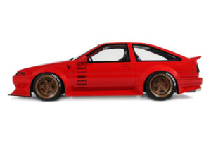 Toyota Sprinter Trueno AE86 Widebody Rosso Corsa Otto 1:18 OT1278 Żywica — zdjęcie 3 z 5