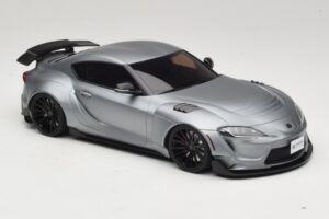 Toyota Supra A90 Prior Design Matt Silver GT Spirit 1:18 GT343 Żywica