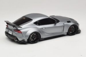 Toyota Supra A90 Prior Design Matt Silver GT Spirit 1:18 GT343 Żywica — zdjęcie 2 z 5
