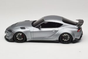 Toyota Supra A90 Prior Design Matt Silver GT Spirit 1:18 GT343 Żywica — zdjęcie 3 z 5