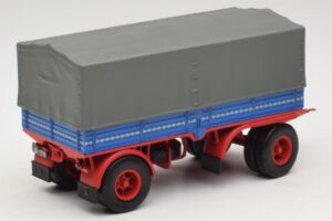 Przyczepa Ciężarowa Niebieski Czerwony Minichamps 1:43 439159092 Metal — zdjęcie 2 z 6