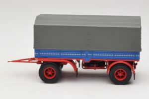 Przyczepa Ciężarowa Niebieski Czerwony Minichamps 1:43 439159092 Metal — zdjęcie 3 z 6