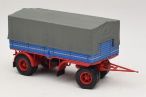 Przyczepa Ciężarowa Niebieski Czerwony Minichamps 1:43 439159092 Metal — zdjęcie 4 z 6