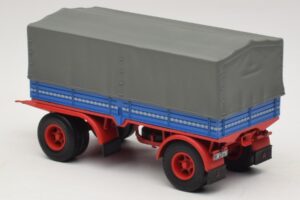 Przyczepa Ciężarowa Niebieski Czerwony Minichamps 1:43 439159092 Metal — zdjęcie 5 z 6