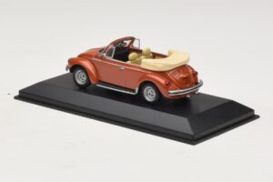 Volkswagen 1200 Kabriolet Hebmuller Czerwony Minichamps 1:43 430052032 Metal — zdjęcie 3 z 4