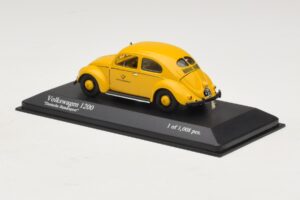 Volkswagen 1200 Export Deutsche Bundespost Minichamps 1:43 431051292 Metal — zdjęcie 3 z 4