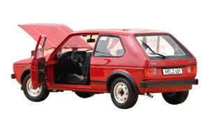Volkswagen Golf GTI Mk1 Czerwony Norev 1:18 188472 Metal — zdjęcie 2 z 3
