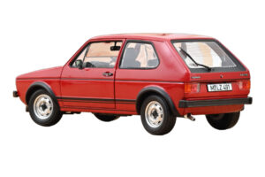 Volkswagen Golf GTI Mk1 Czerwony Norev 1:18 188472 Metal — zdjęcie 3 z 3