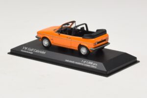 Volkswagen Golf Mk1 Kabriolet Pomarańczowy Minichamps 1:43 400055131 Metal — zdjęcie 3 z 4