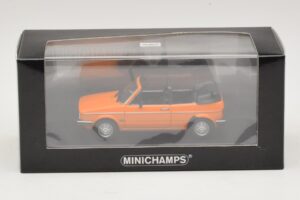 Volkswagen Golf Mk1 Kabriolet Pomarańczowy Minichamps 1:43 400055131 Metal — zdjęcie 4 z 4