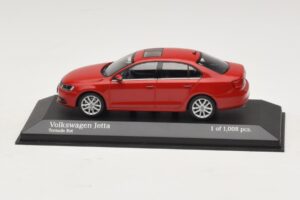 Volkswagen Jetta Mk6 Czerwony Minichamps 1:43 400059001 Metal