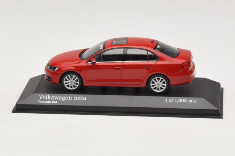 Volkswagen Jetta Mk6 Czerwony Minichamps 1:43 400059001 Metal