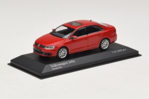 Volkswagen Jetta Mk6 Czerwony Minichamps 1:43 400059001 Metal — zdjęcie 2 z 4