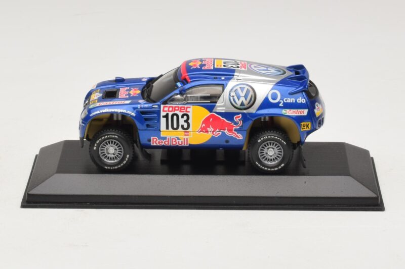 Volkswagen Race Touareg #103 B. Saby / R. Perin Winner Rally Por Las Pampas 2005 Pudełko Zamienne Minichamps 1:43 Volkswagen Race Touareg #103 B. Saby / R. Perin Winner Rally Por Las Pampas 2005 Pudełko Zamienne Minichamps 1:43 436055303-R