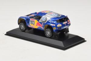Volkswagen Race Touareg #103 B. Saby / R. Perin Winner Rally Por Las Pampas 2005 Pudełko Zamienne Minichamps 1:43 436055303-R — zdjęcie 3 z 4